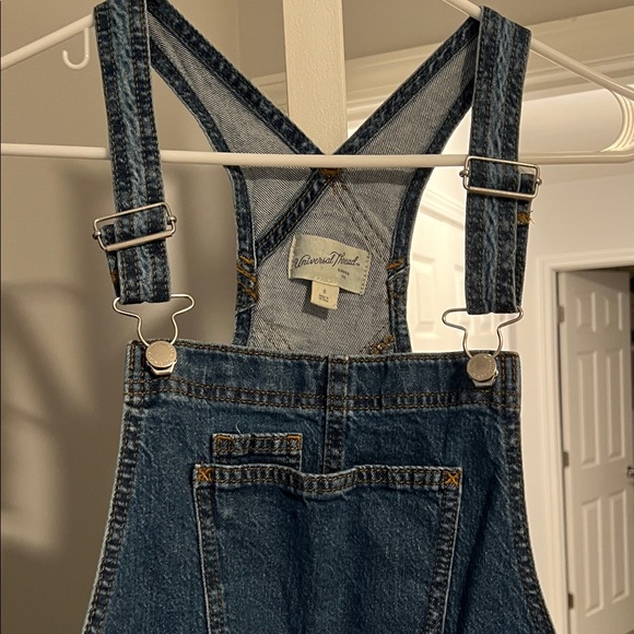Dark Blue Denim Overalls - Picture 2 of 6